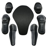 Perrini's Fusion Motorcycle Rider Racing Genuine Cowhide Leather Suit Black Color