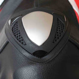 Perrini Pulsar 1Pc Red White & Black Genuine Leather Motorbike Riding Racing Suit