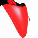 Perrini Pulsar 1Pc Red White & Black Genuine Leather Motorbike Riding Racing Suit