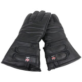 Perrini Motorcycle Gloves Close out Winter Riding Leather Biker Leather Gloves New