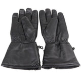 Perrini Motorcycle Gloves Close out Winter Riding Leather Biker Leather Gloves New