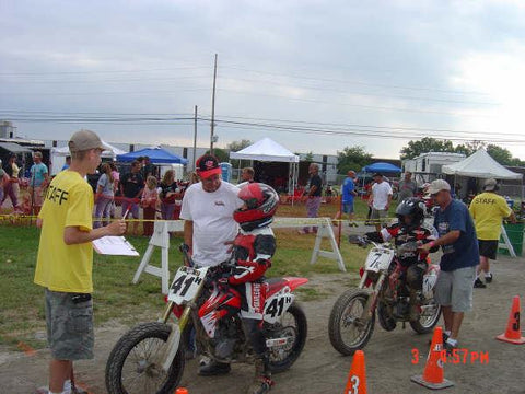 Custom Motorcycle Racing Leather Suit for Kids with Personal Name Number Below 5'