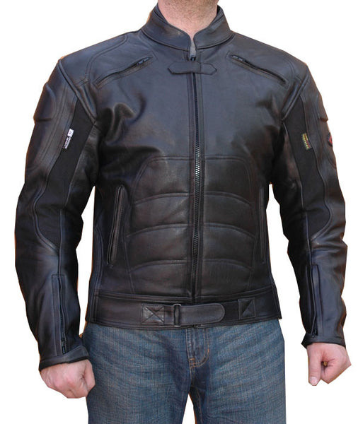 Bat Motorcycle Leather Jacket Racing Riding Jacket TopGearLeathers