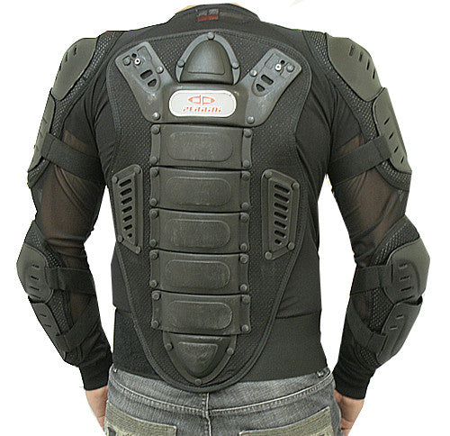 Motorcycle Racing Riding Full Body Armor Spine Protection Jacket w