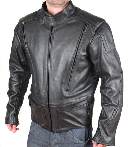 V-Pilot Motorcycle Leather Jacket