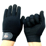 Perrini Black Workout / Weight Lifting / Work Gloves All Sizes S - XXL