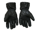 Perrini Full Metal Motorcycle Leather Gloves Racing