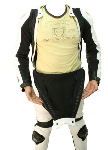Perrini Aviator Motorcycle Leather Racing Suit 1pc New