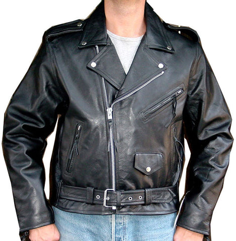 Motorcycle leather Jacket Thick