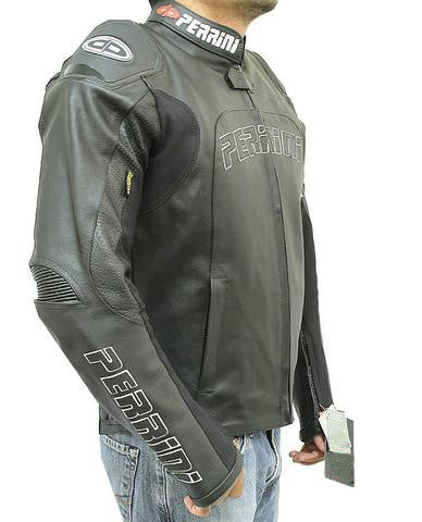 Motorcycle Racing Leather Jacket GP Armor Tornado Ce