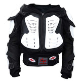 CE Approved Perrini Full Body Armor Motorcycle Jacket Shirt White