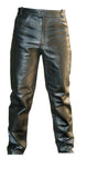 Motorcycle Leather Pants Without Knee seams