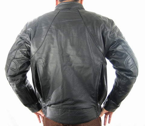 Motorcycle Leather Jacket Fully Lined