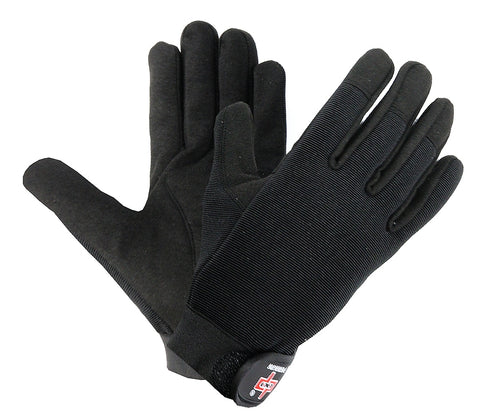 Perrini Black Workout / Weight Lifting / Work Gloves All Sizes S - XXL