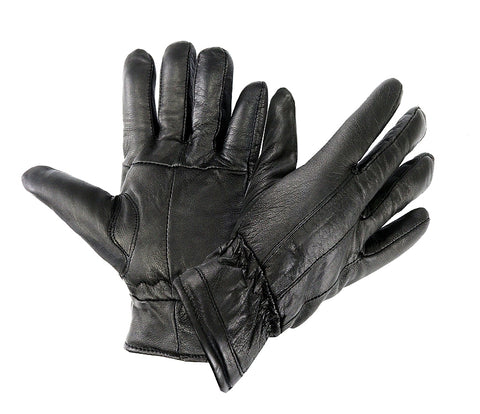 Leather Cold Weather Winter Gloves Cowhide Motorcycle Leather Gloves