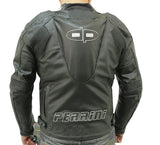 Motorcycle Racing Leather Jacket GP Armor Tornado Ce