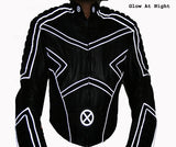 Motorcycle Leather Jacket Racing X-MAN CE Armor
